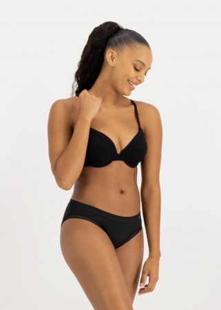 Shaping Full Coverage Push-up Bra Black Pear Shapewear, South Africa