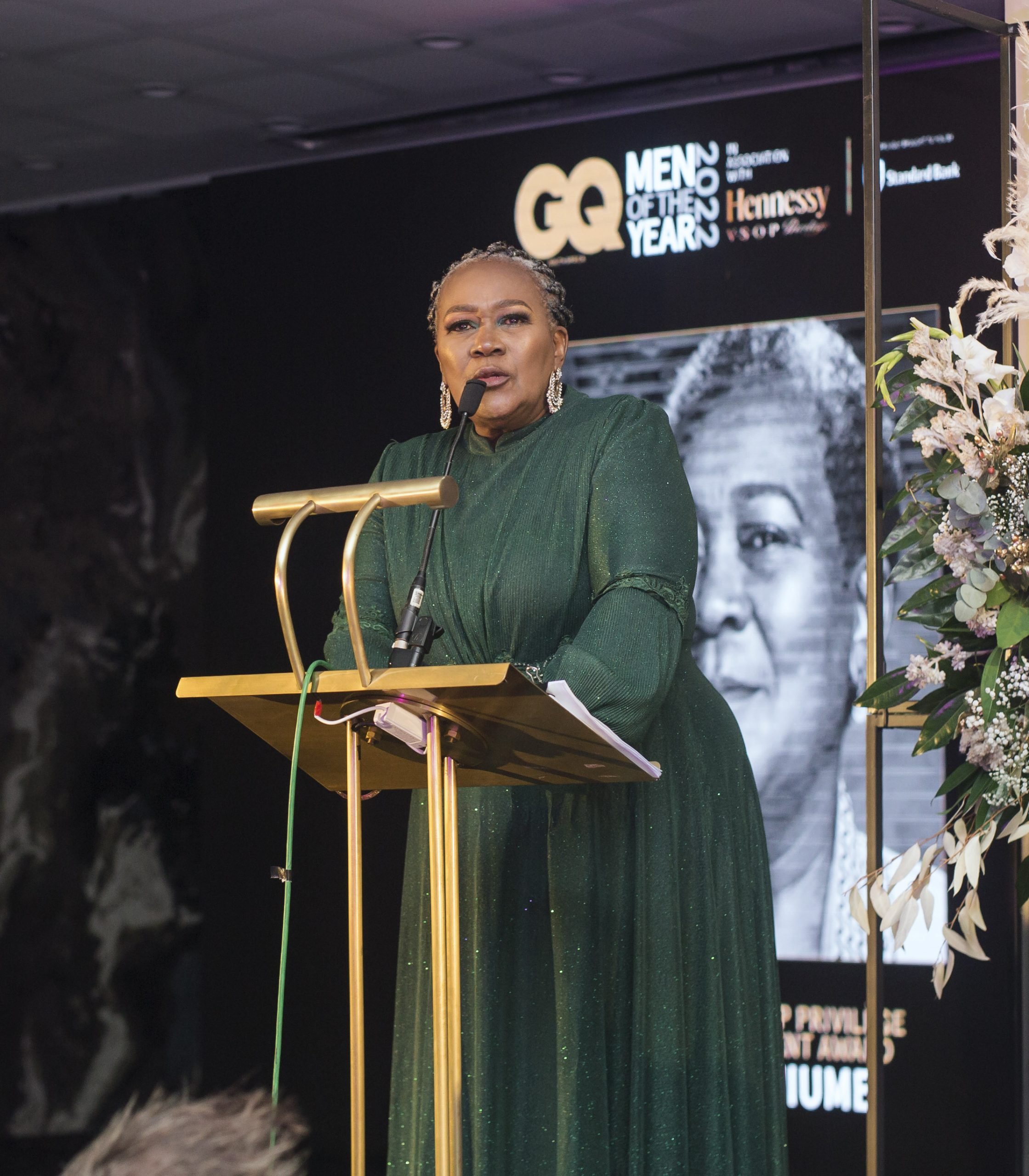 Connie Chiume wins her third Lifetime Achievement Award for the year!