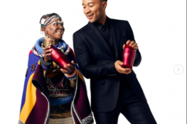 John Legend x SA artist Esther Mahlangu