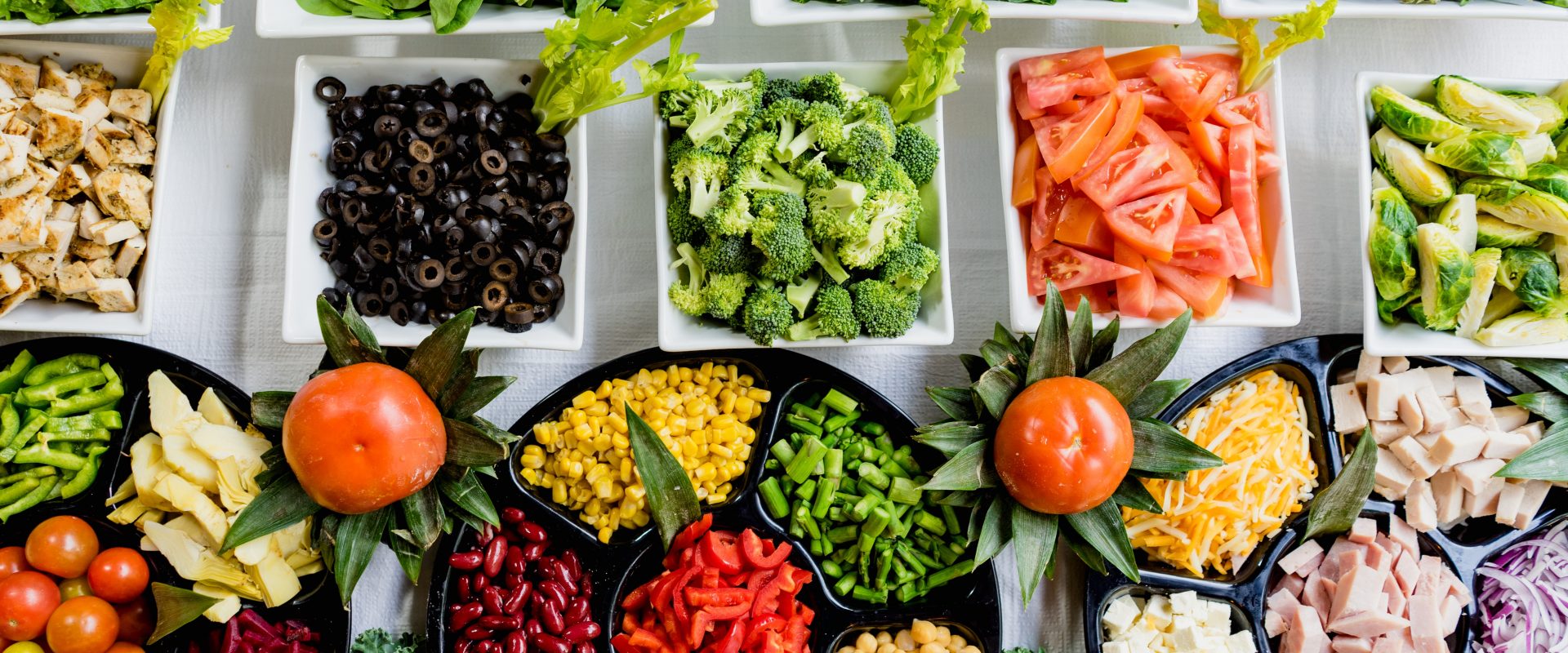 a selection of fresh vegetables