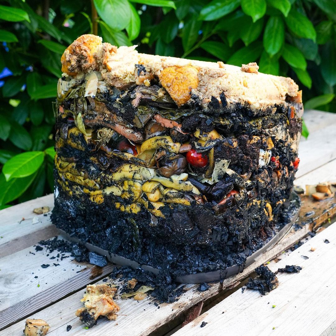 DIY Squirmy Compost Desserts : 'Disney Family Fun' Mud Cake