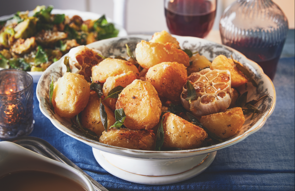 Brown Butter And Sage Roast Potatoes