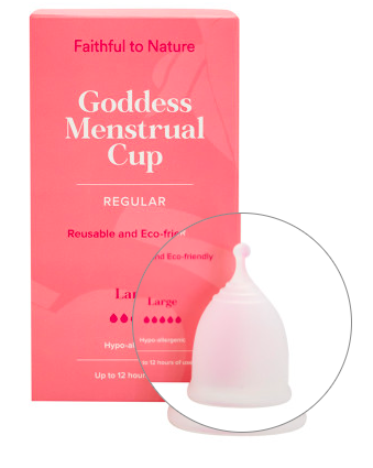 Goddess menstrual cup