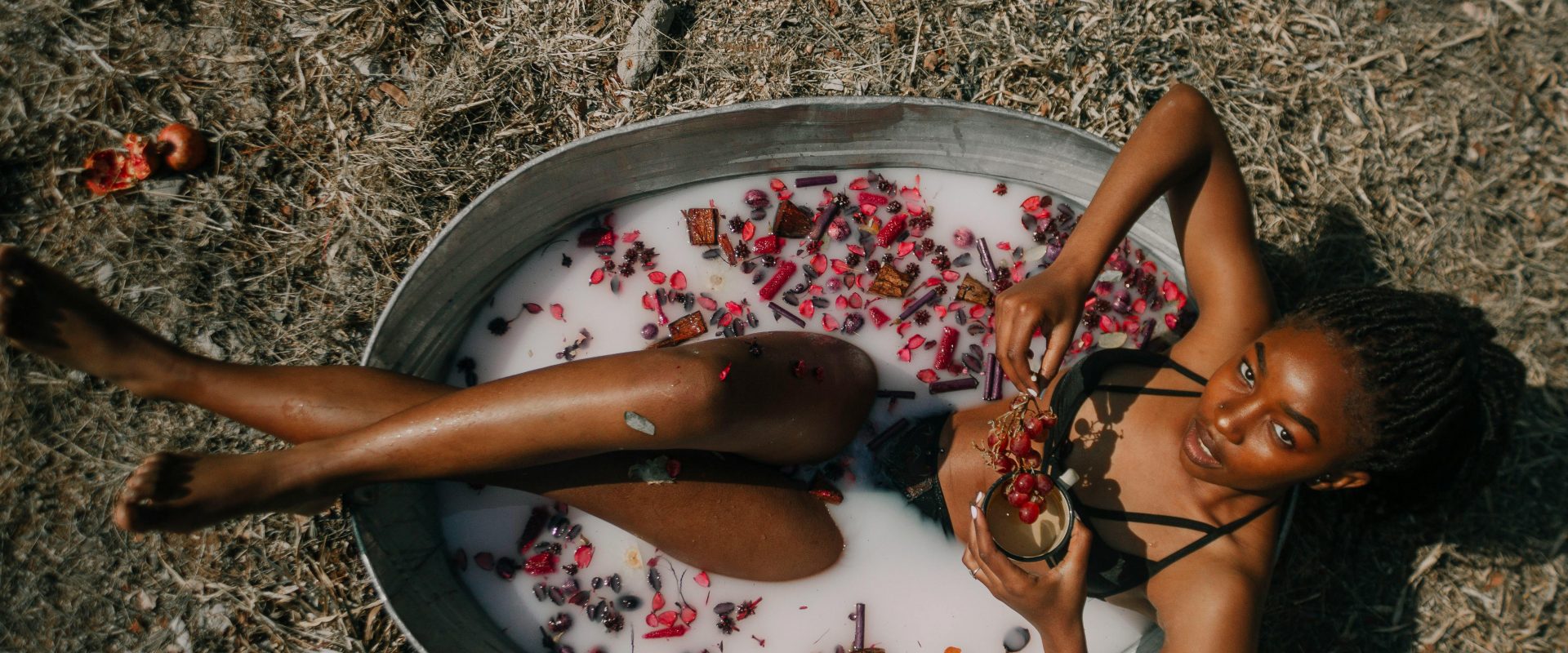 The beauty benefits of milk baths