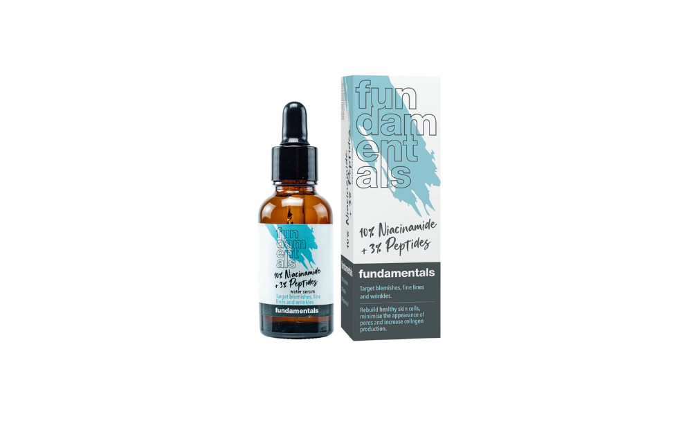 Fundamentals 10% Niacinamide + 3% Peptides Water Serum