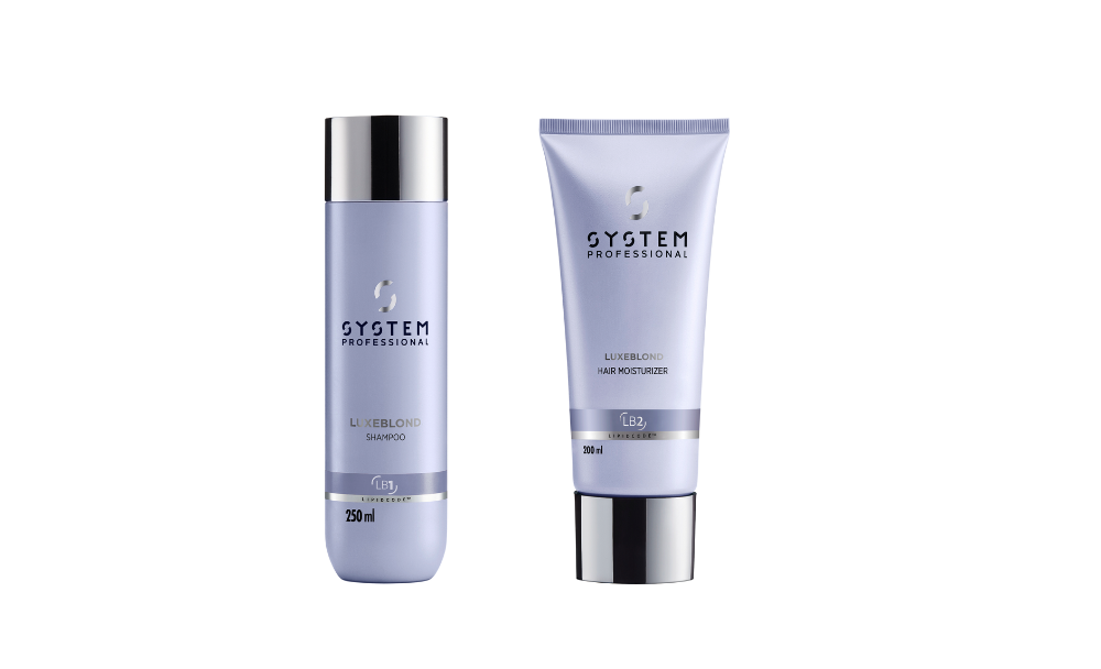 System Professional LuxeBlonde Shampoo And Hair Moisturise